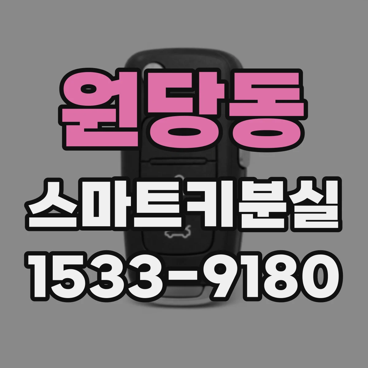 원당동 스마트키분실