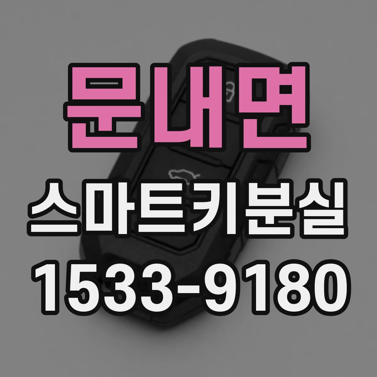 문내면 스마트키분실