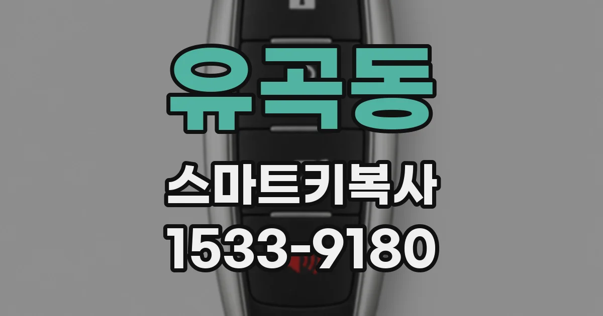 유곡동 스마트키복사