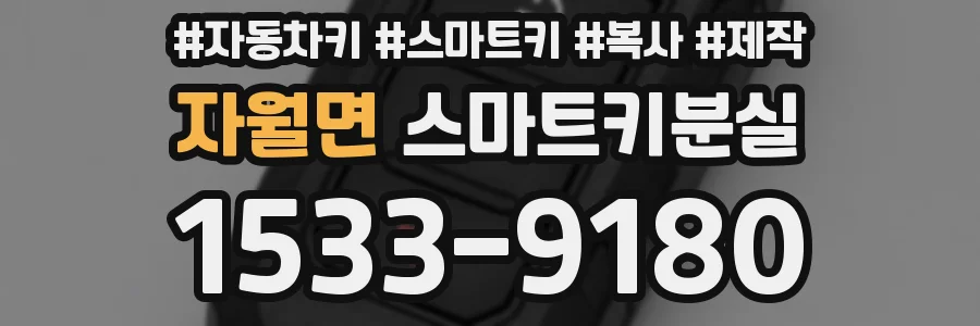 자월면 스마트키분실