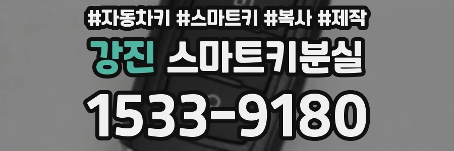 강진 스마트키분실
