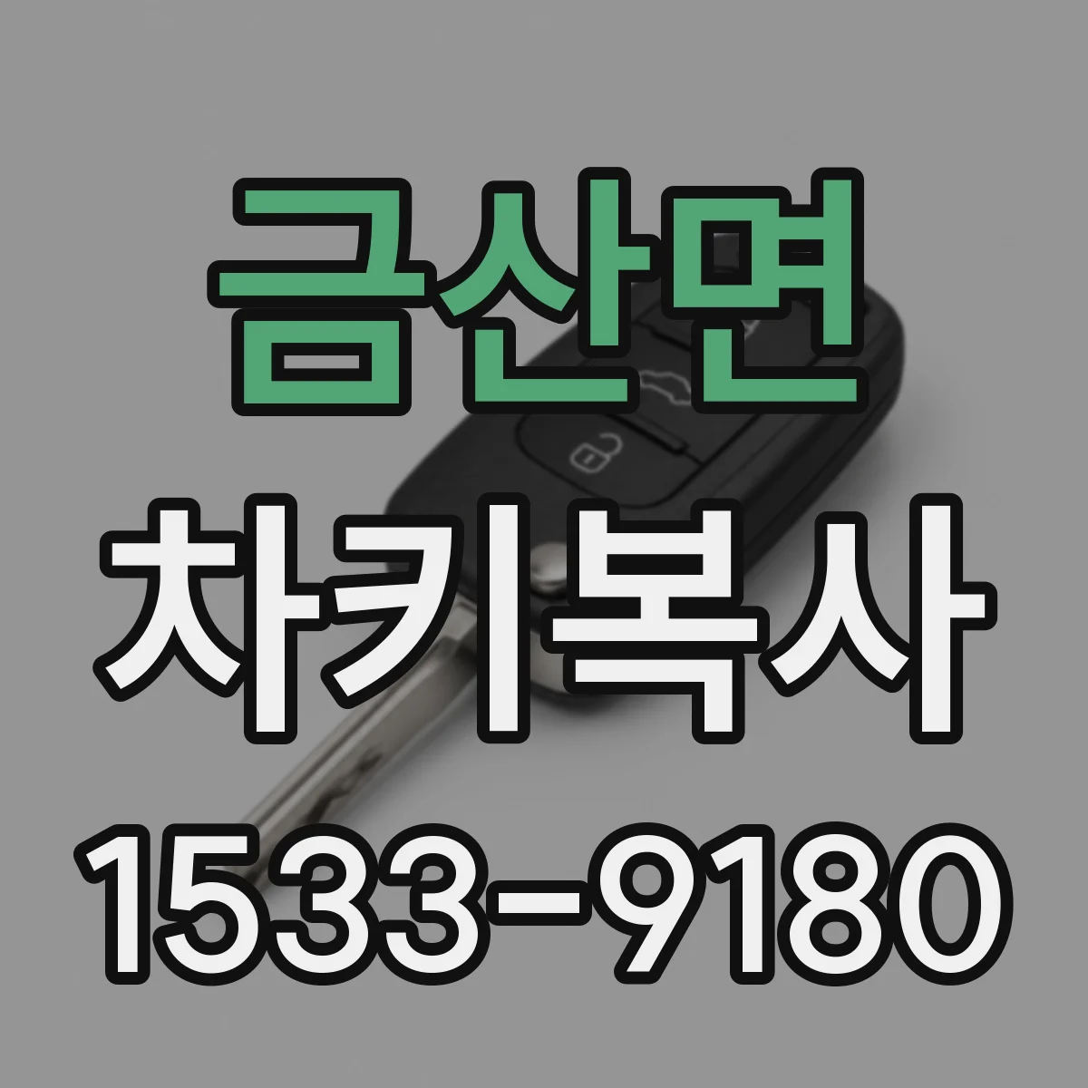 금산면 차키복사