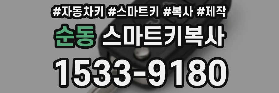 순동 스마트키복사