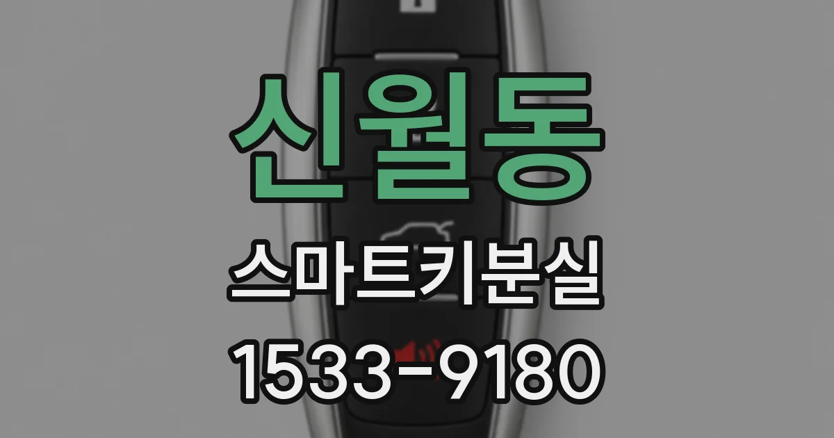 신월동 스마트키분실
