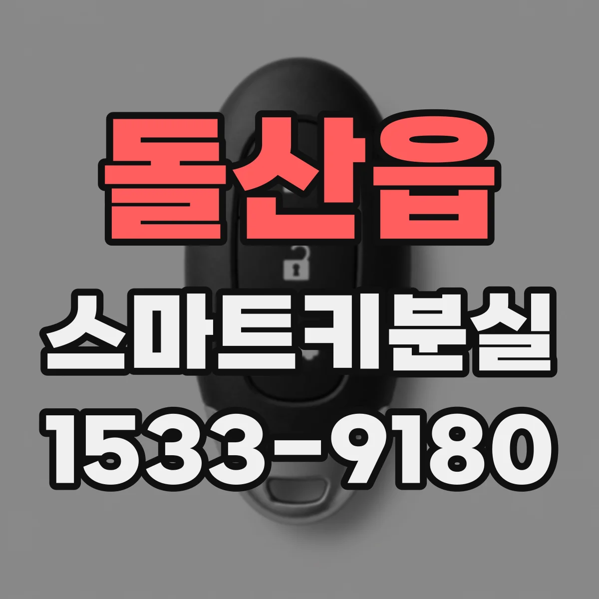 돌산읍 스마트키분실
