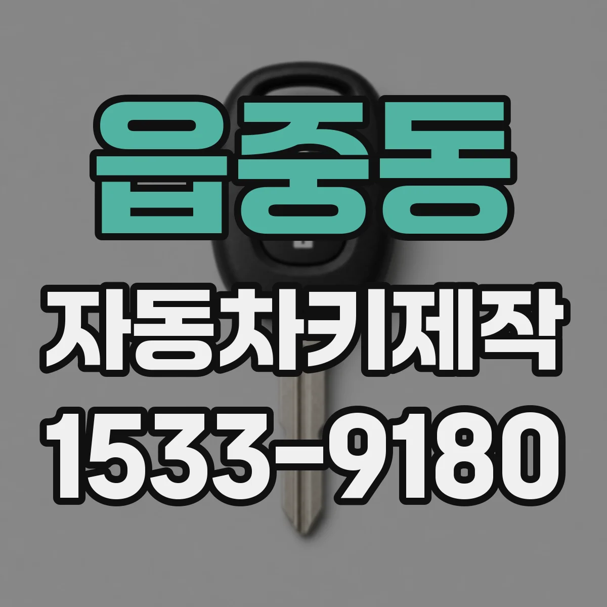 읍중동 자동차키제작