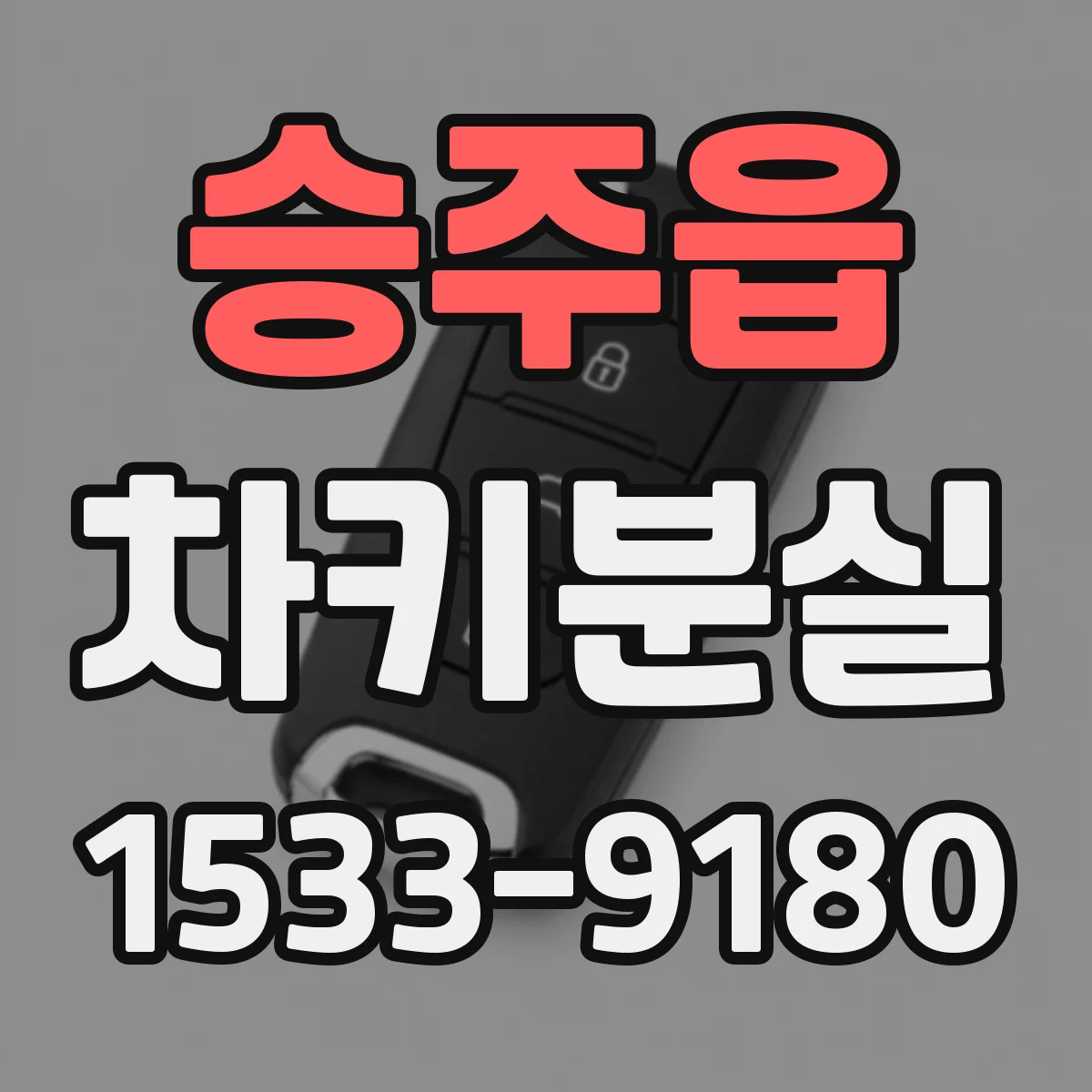 승주읍 차키분실