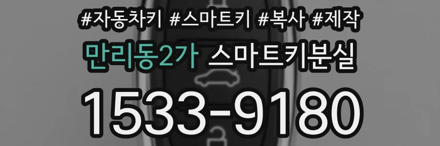 만리동2가 스마트키분실