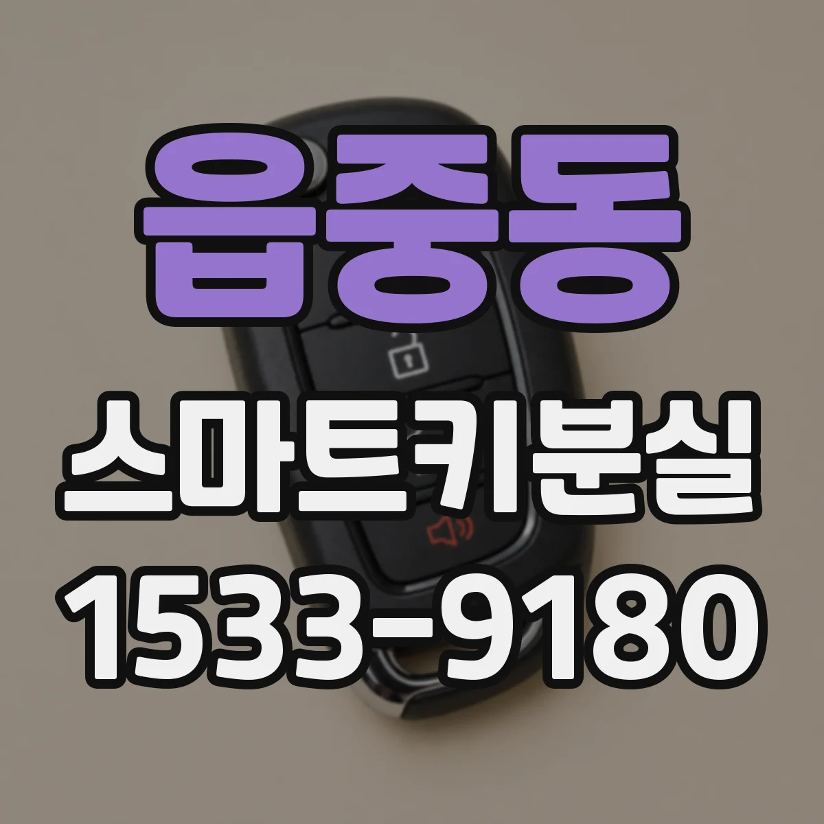 읍중동 스마트키분실