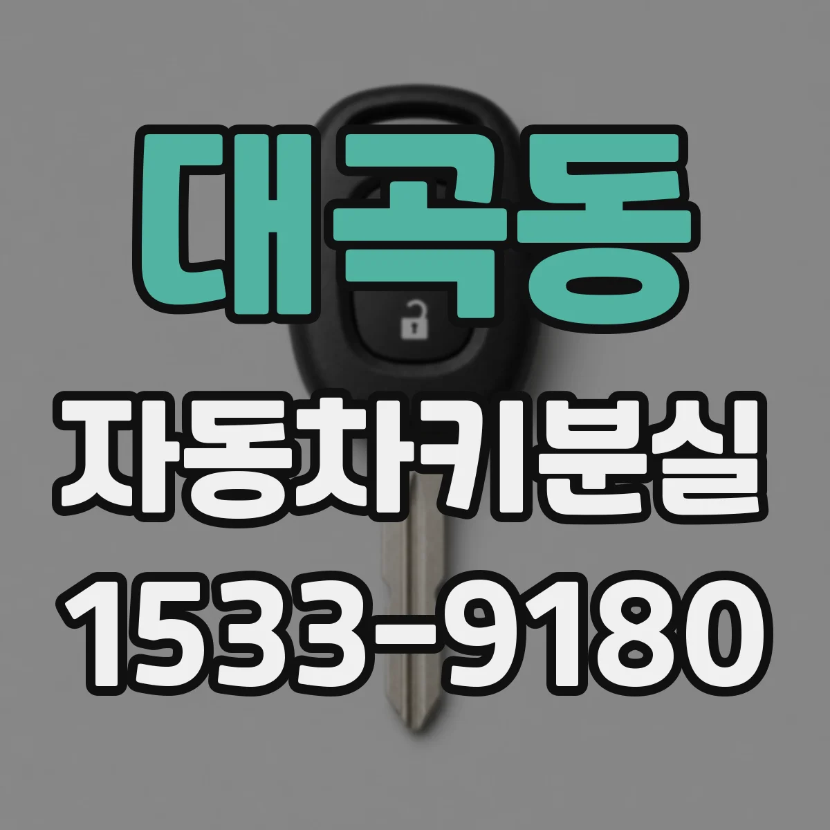 대곡동 자동차키분실