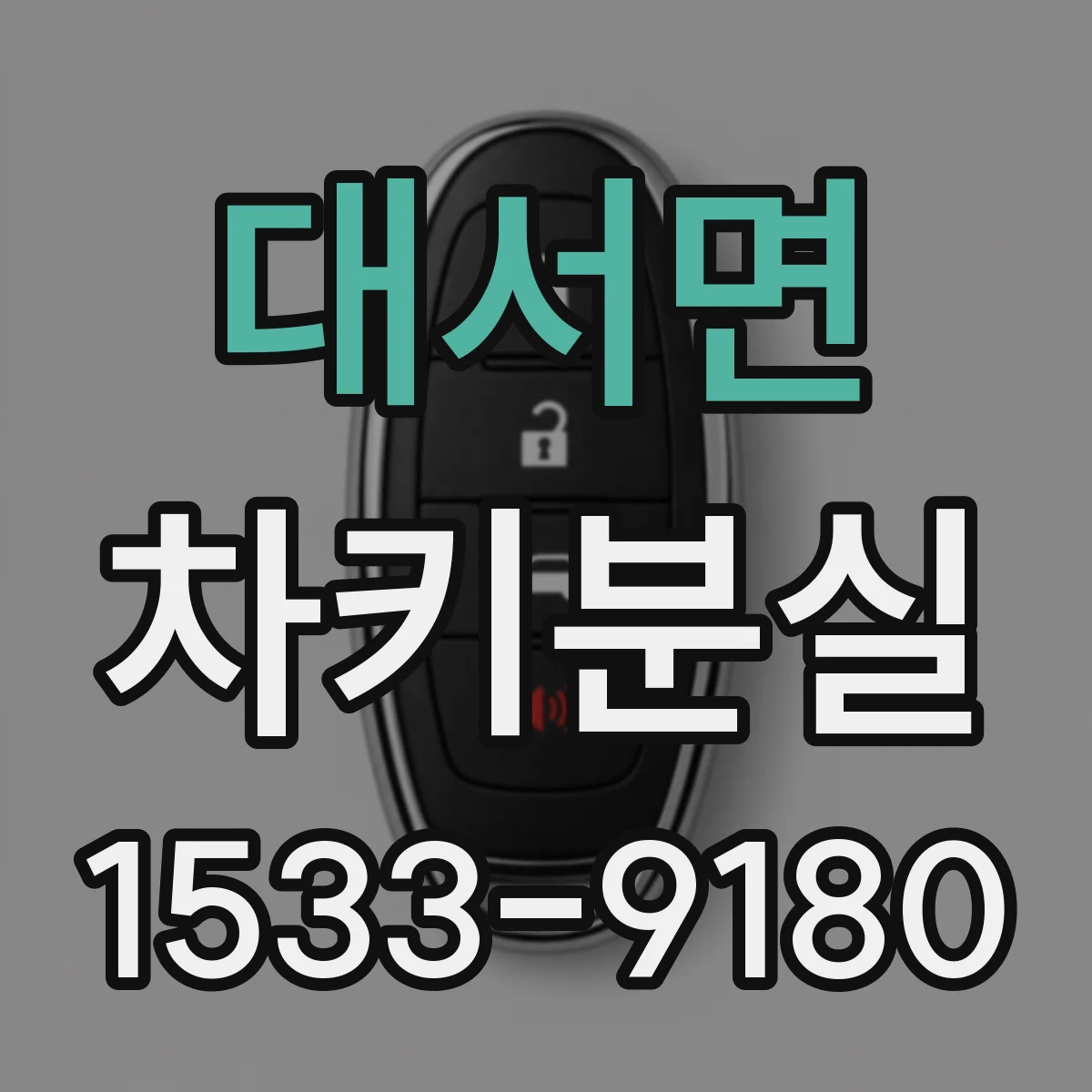대서면 차키분실