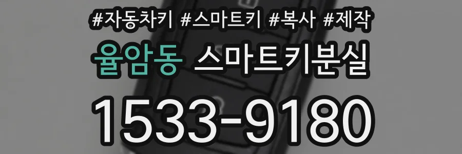율암동 스마트키분실