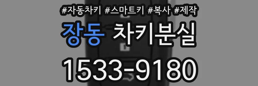 장동 차키분실