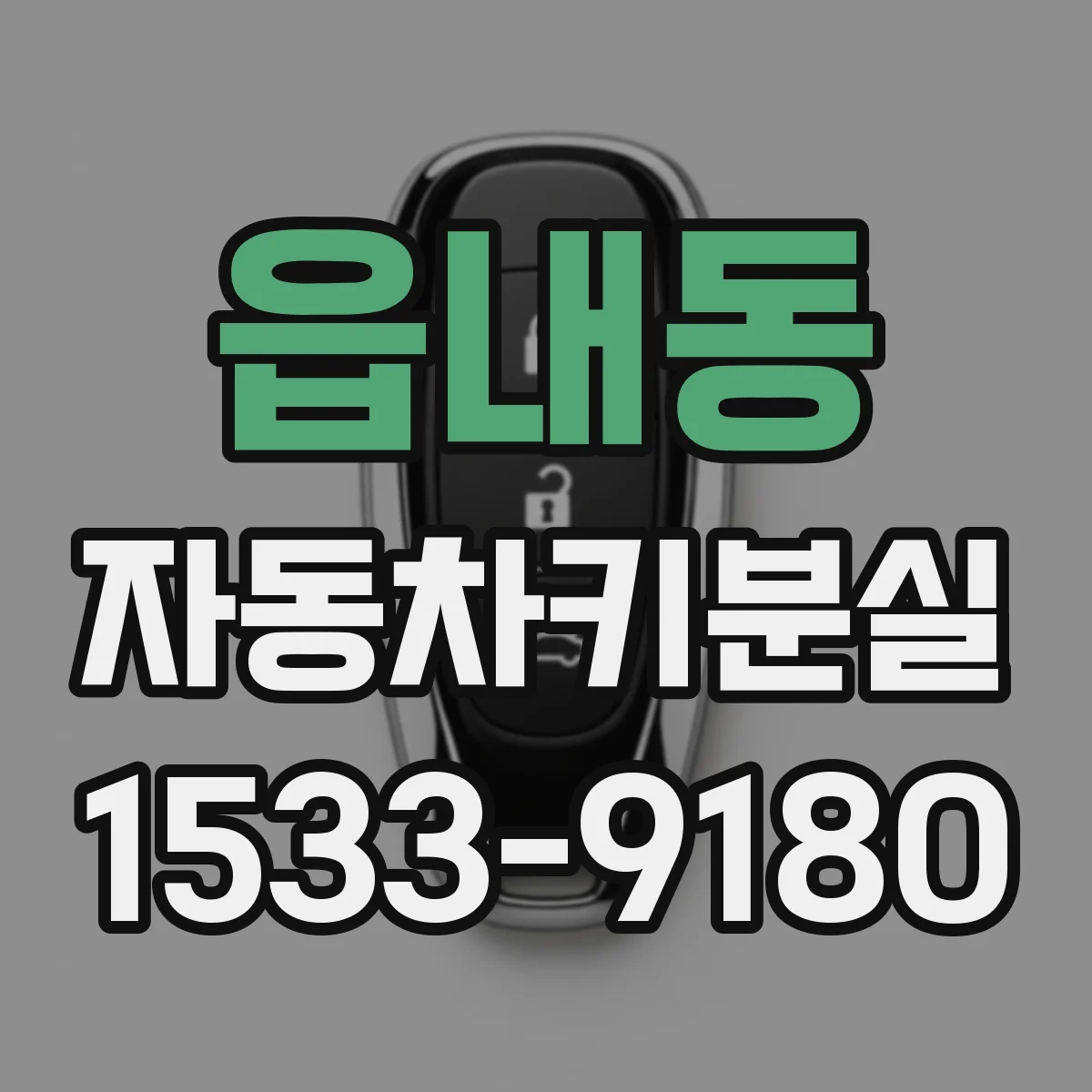 읍내동 자동차키분실