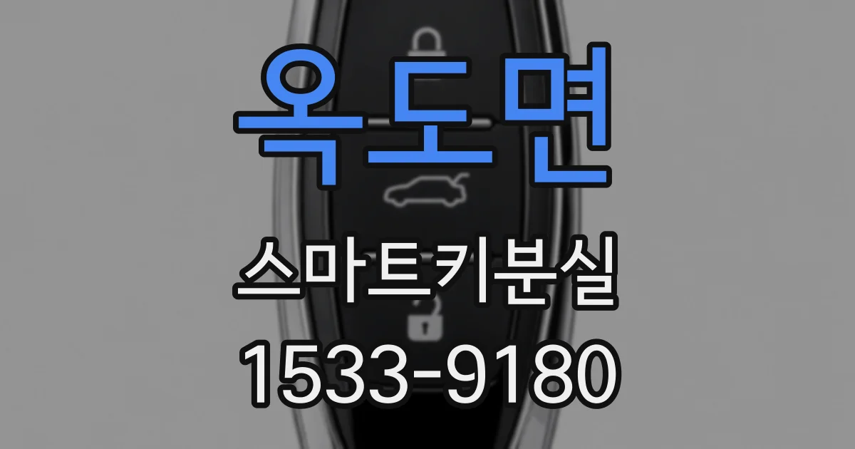 옥도면 스마트키분실