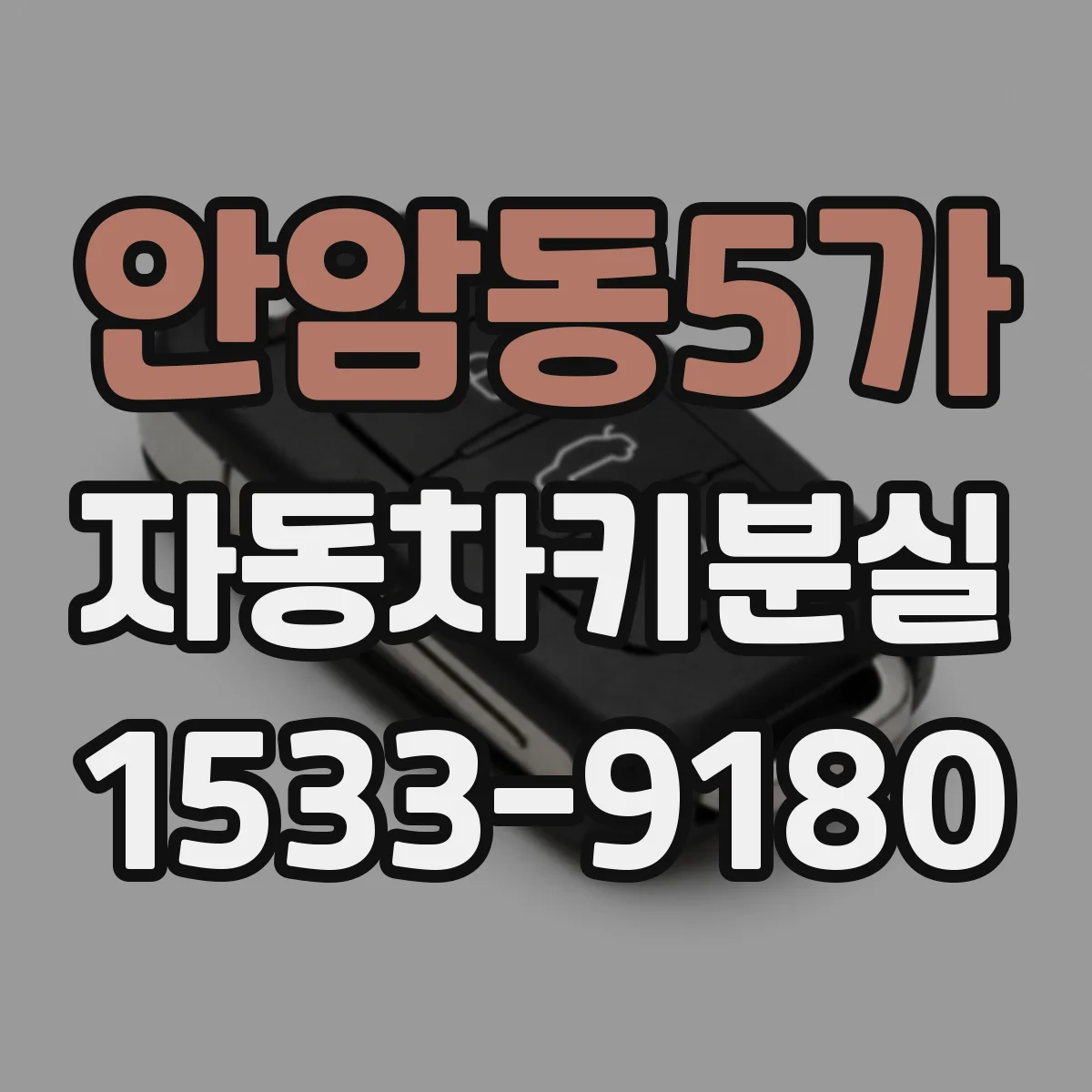 안암동5가 자동차키분실