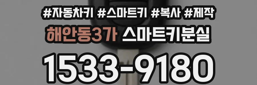 해안동3가 스마트키분실