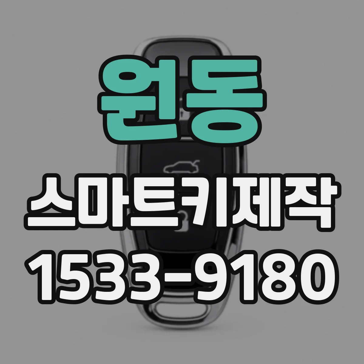 원동 스마트키제작