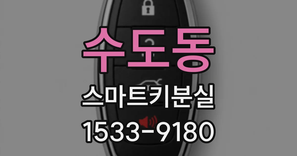수도동 스마트키분실