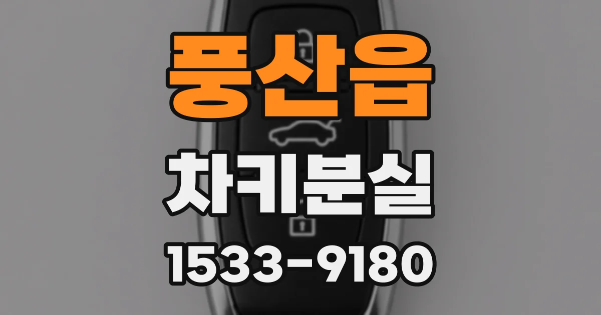 풍산읍 차키분실