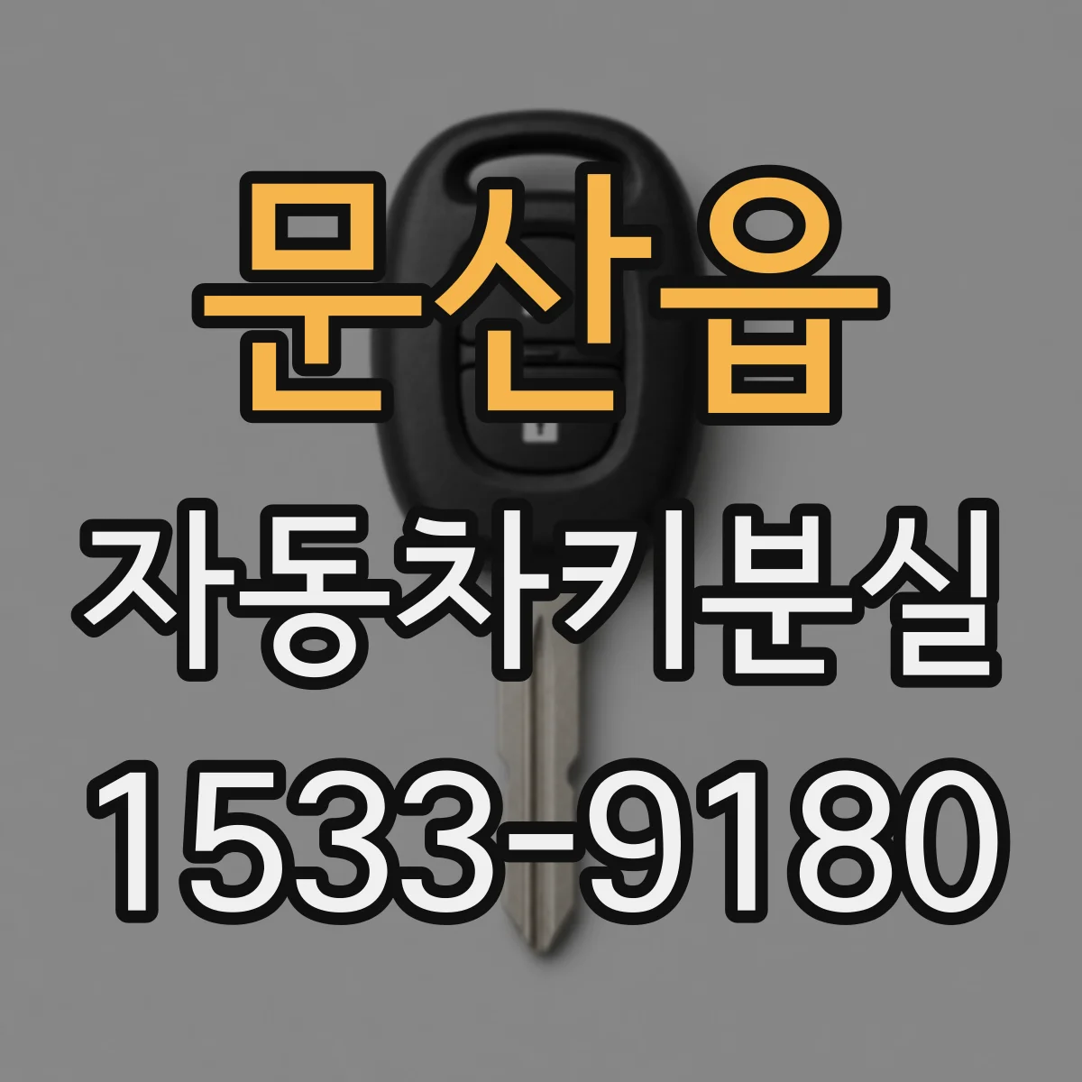 문산읍 자동차키분실