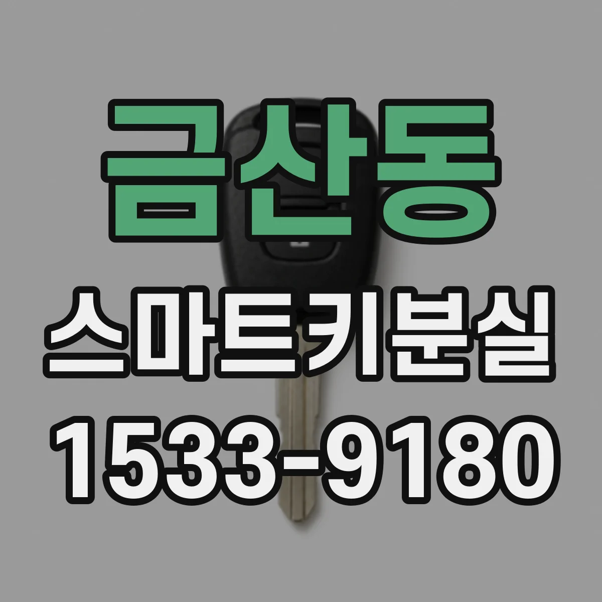 금산동 스마트키분실