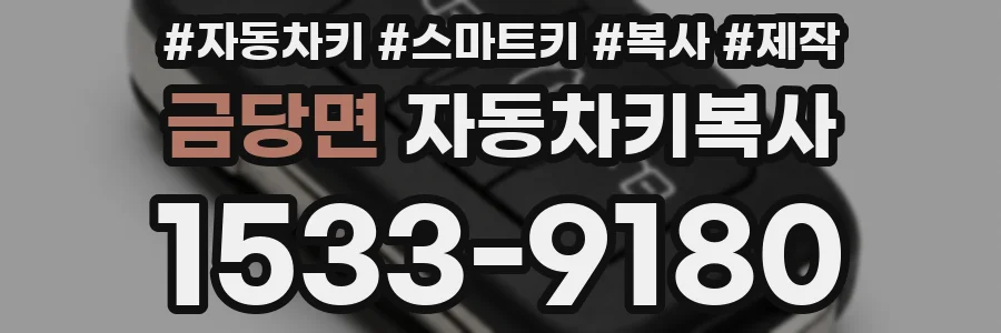 금당면 자동차키복사