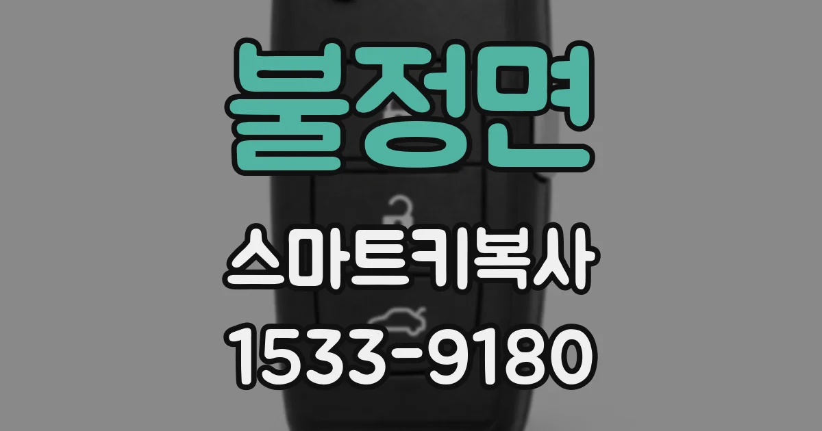 불정면 스마트키복사