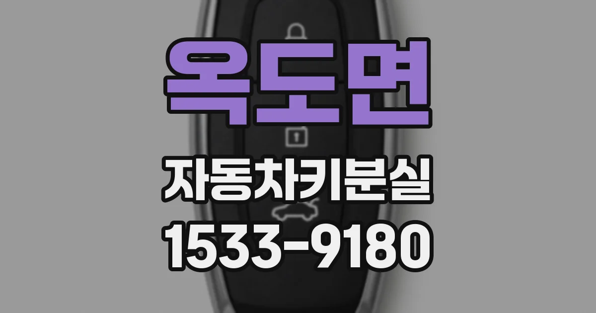 옥도면 자동차키분실
