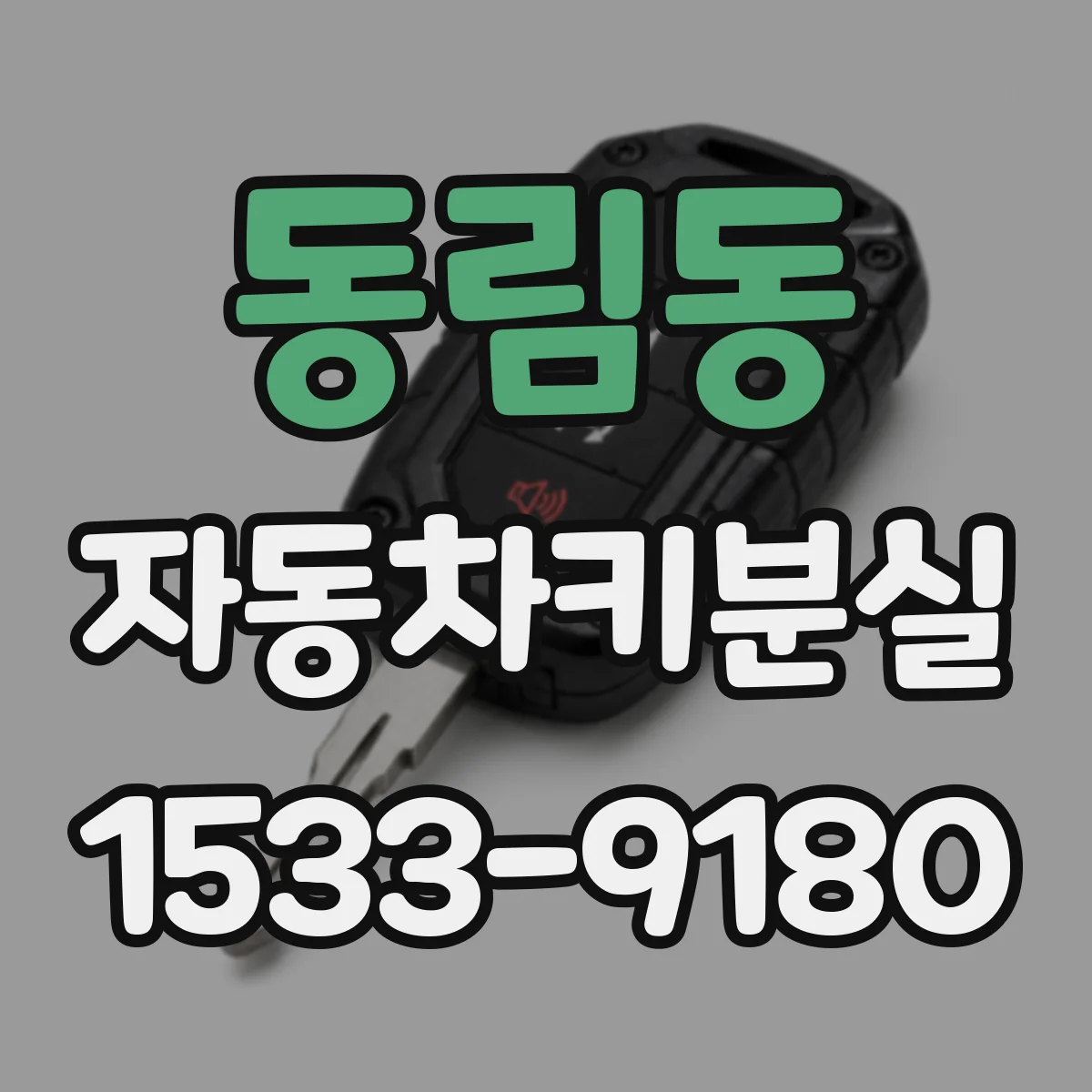 동림동 자동차키분실