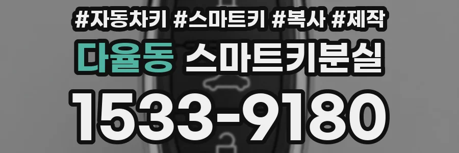 다율동 스마트키분실
