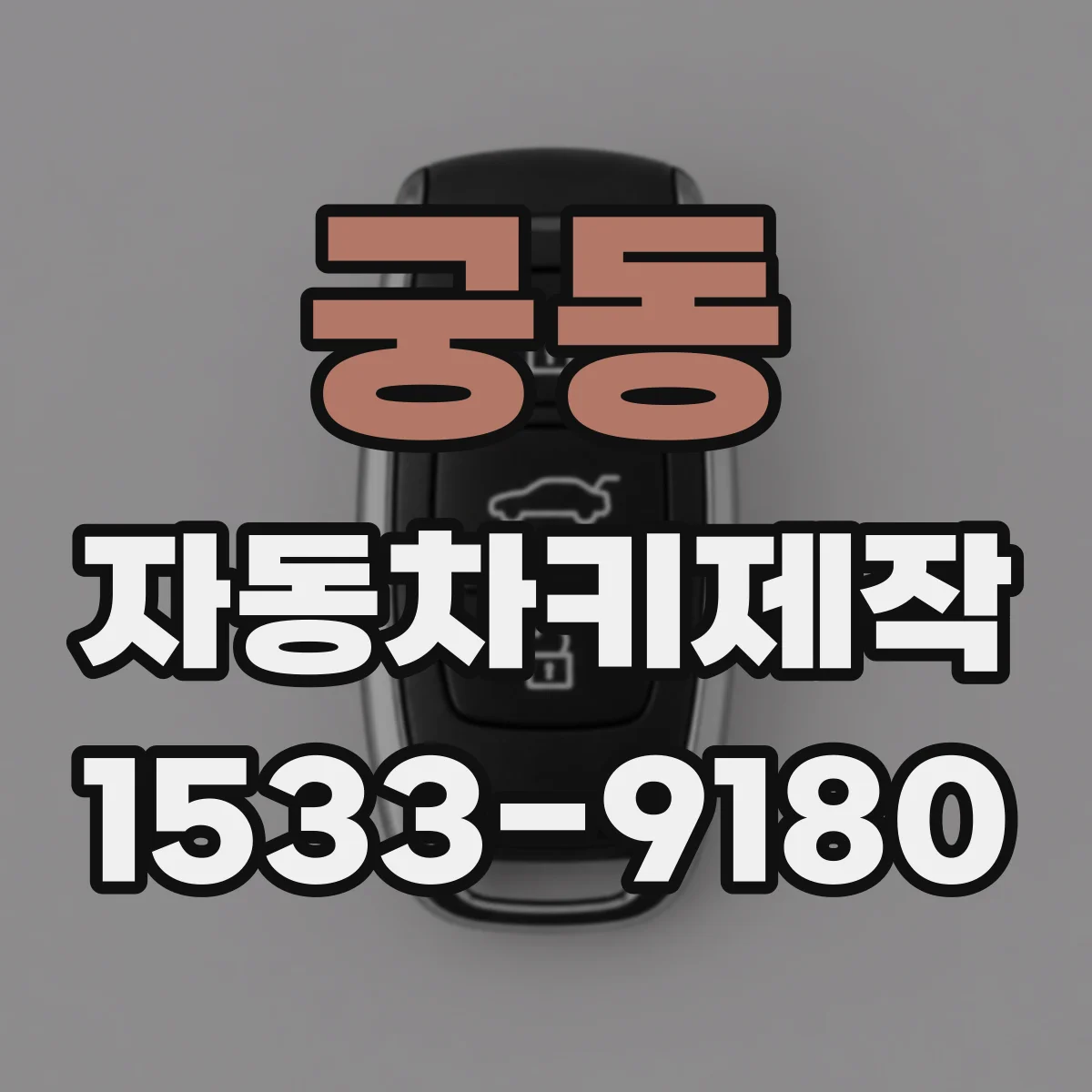 궁동 자동차키제작