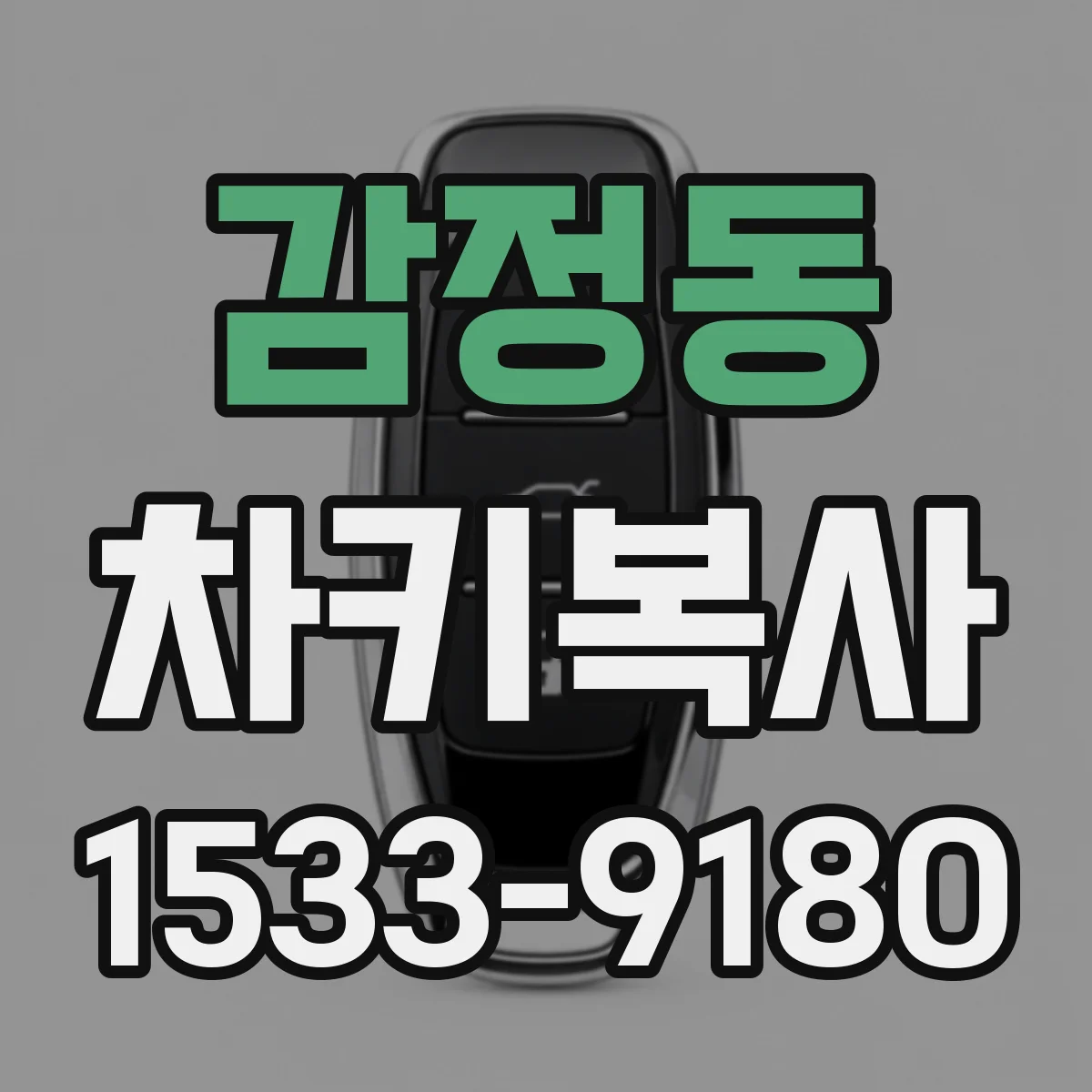 감정동 차키복사