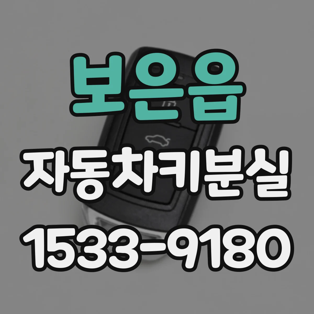 보은읍 자동차키분실
