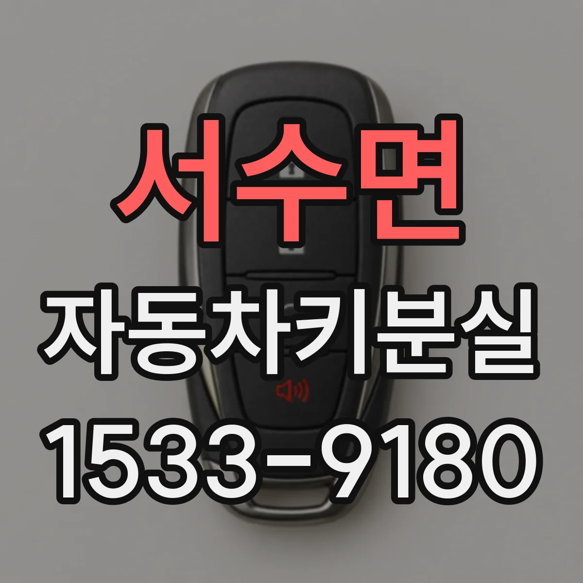 서수면 자동차키분실