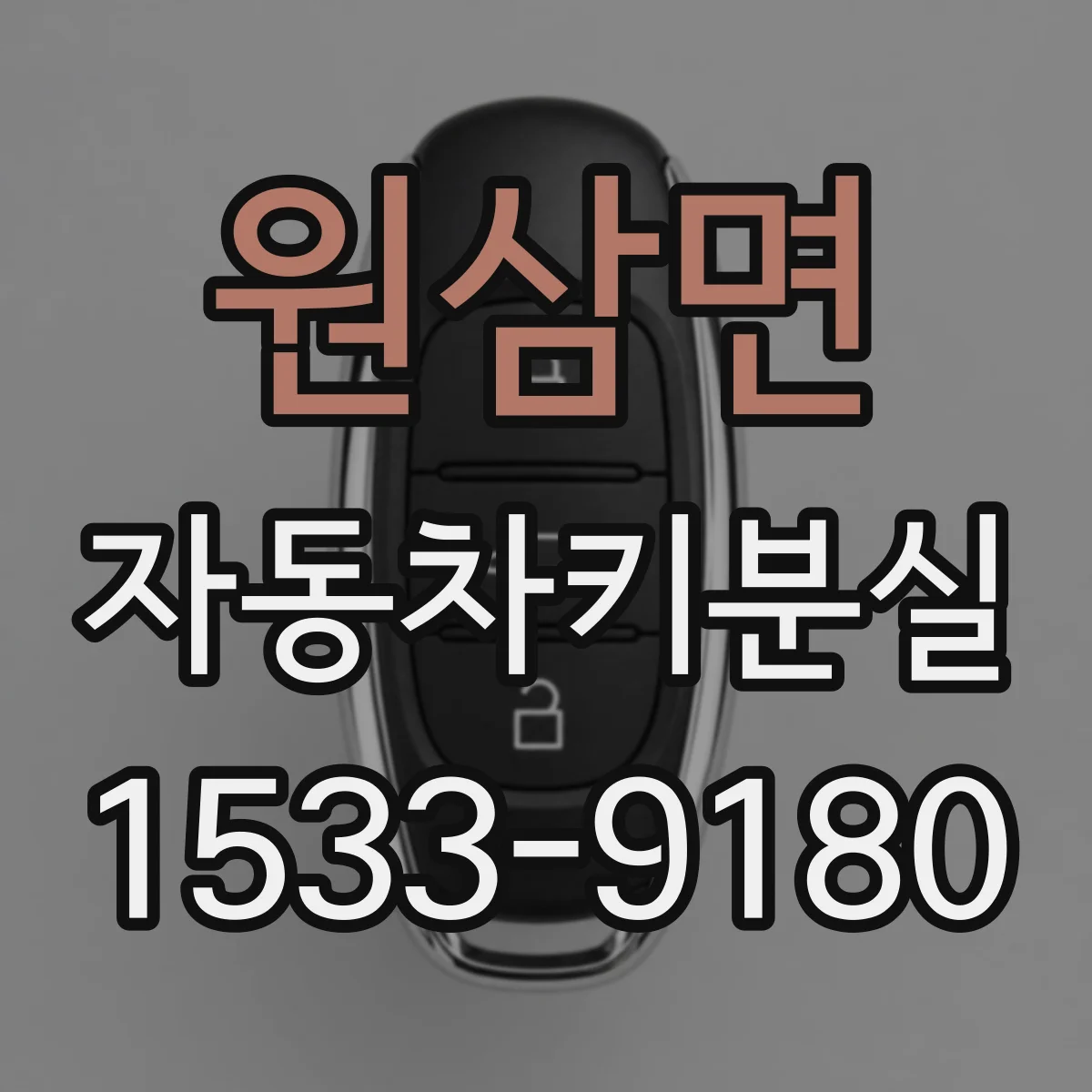원삼면 자동차키분실