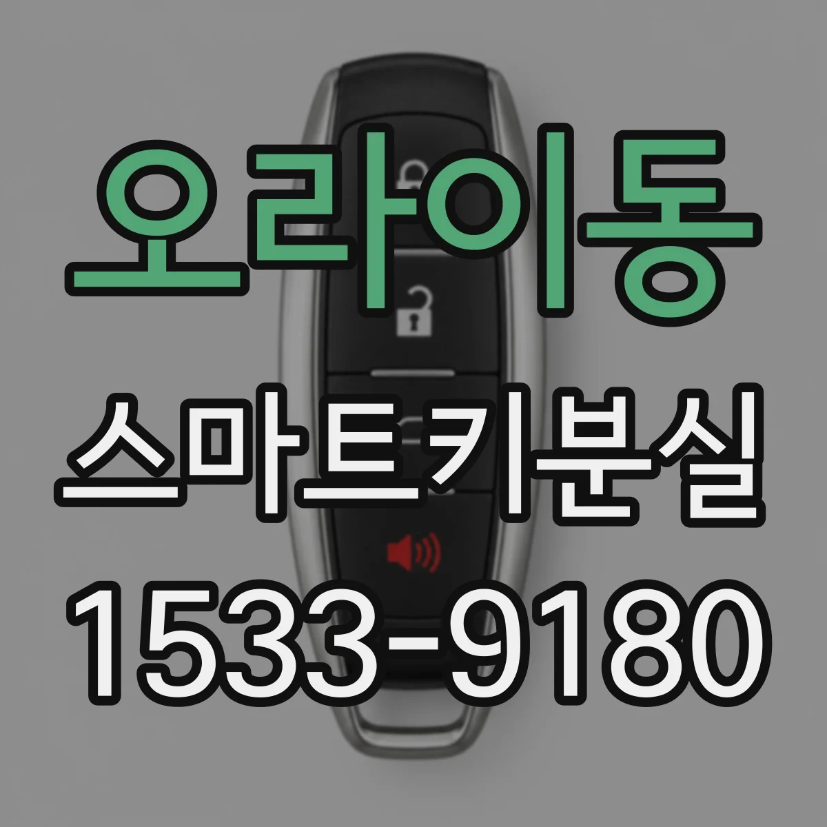 오라이동 스마트키분실