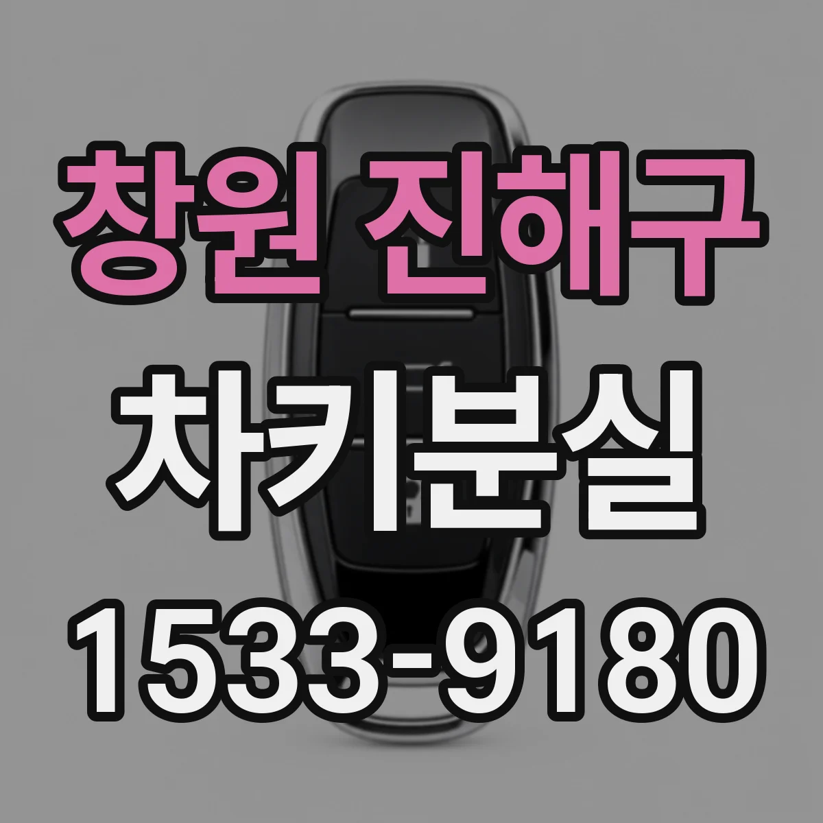 창원 진해구 차키분실
