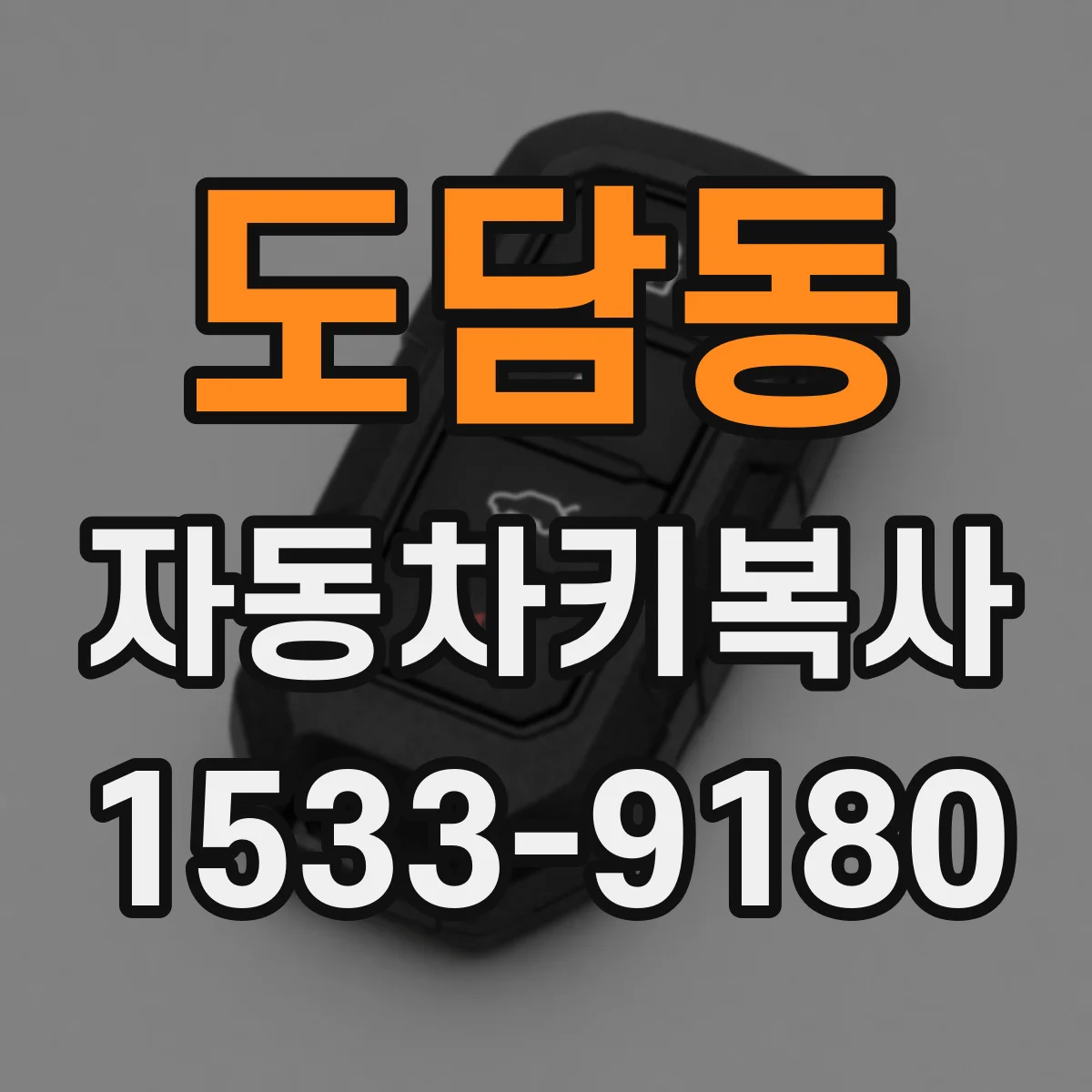 도담동 자동차키복사