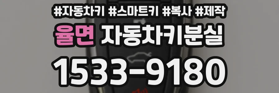 율면 자동차키분실