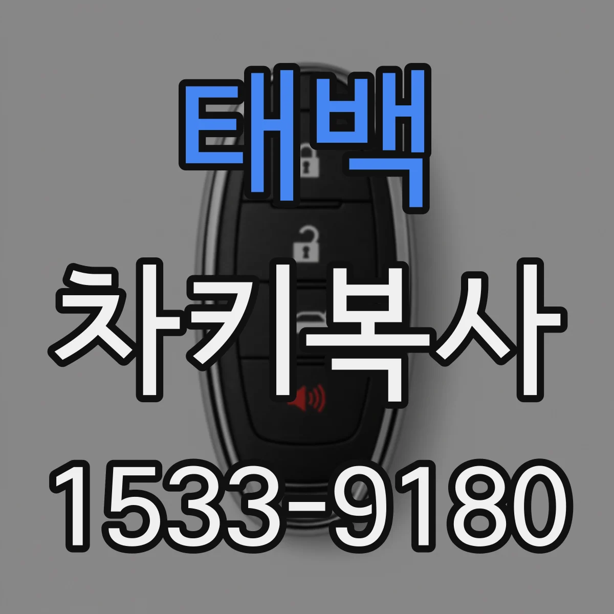 태백 차키복사