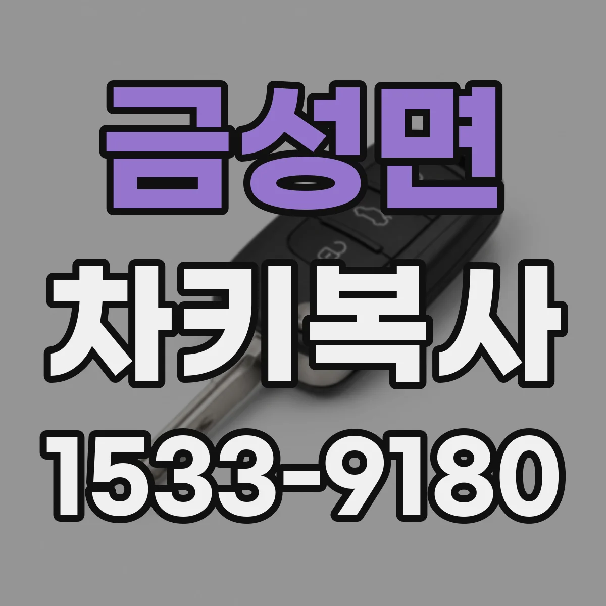 금성면 차키복사