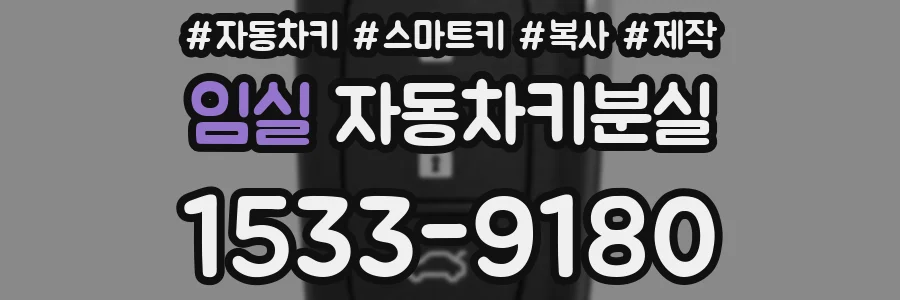 임실 자동차키분실