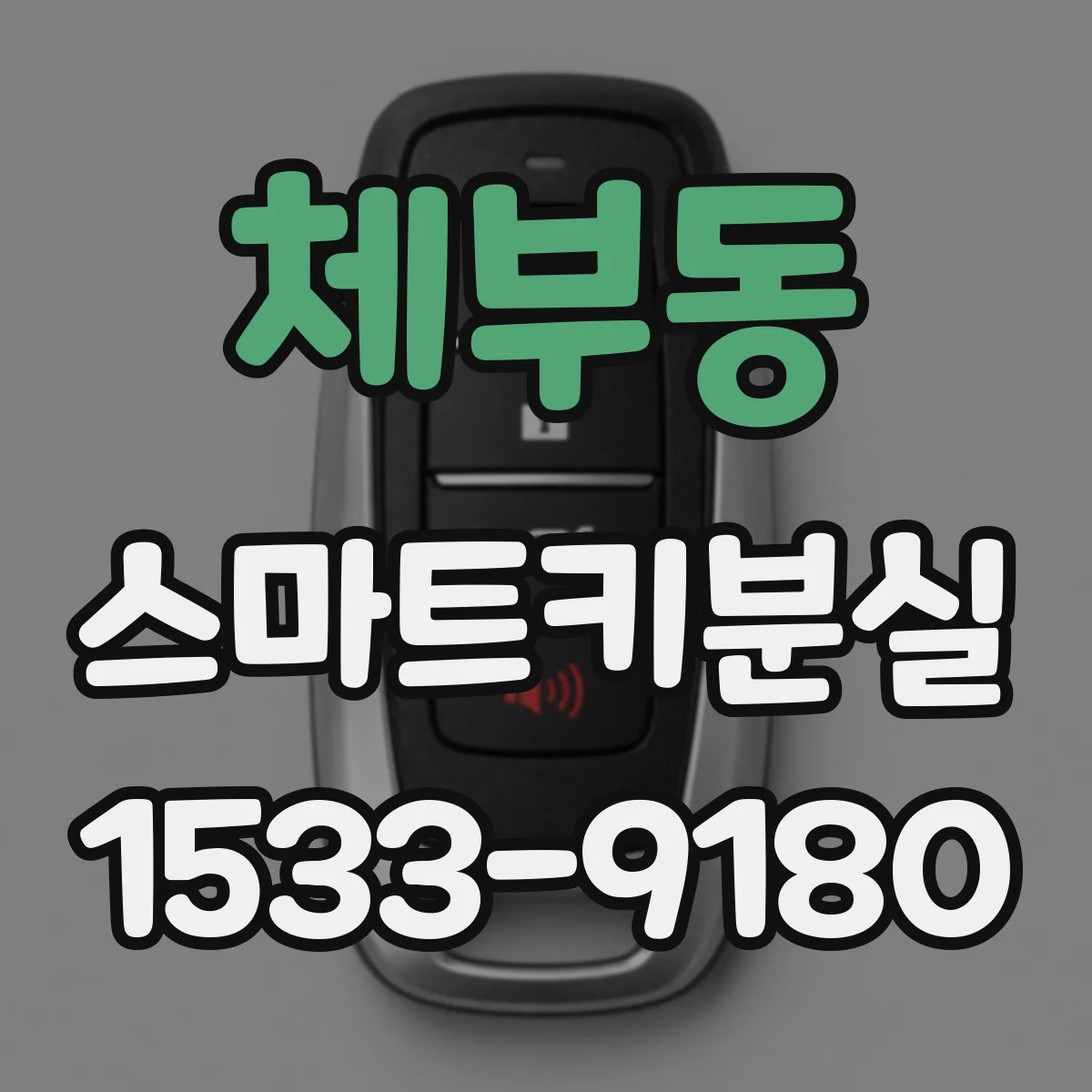 체부동 스마트키분실
