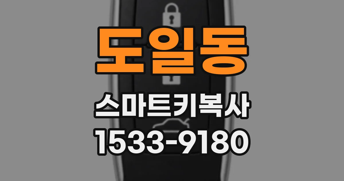 도일동 스마트키복사
