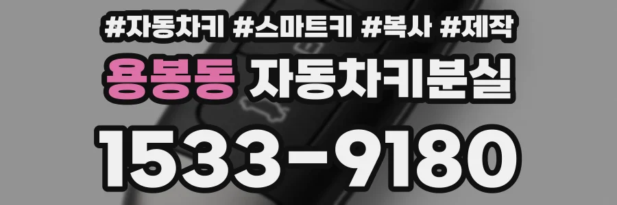 용봉동 자동차키분실