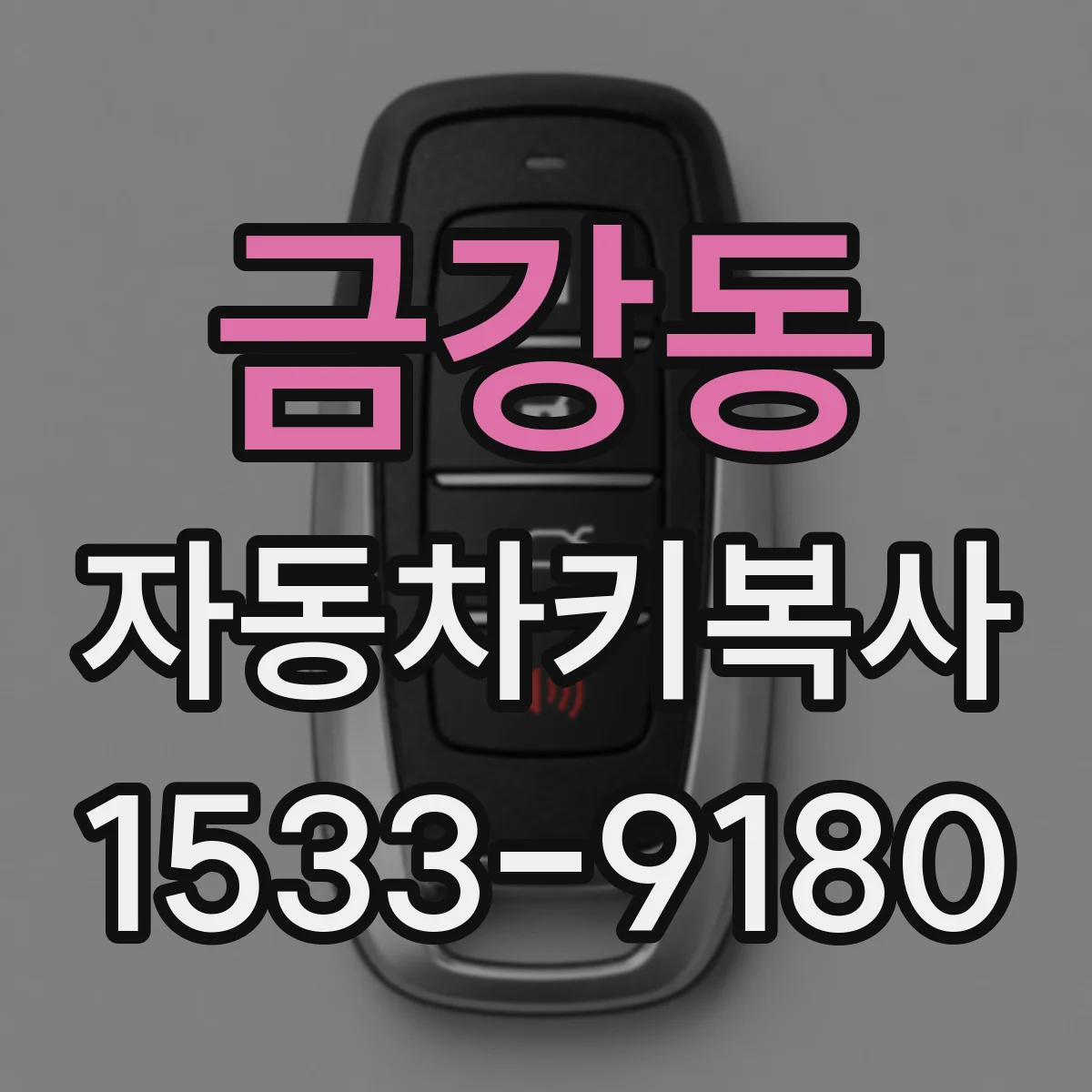 금강동 자동차키복사