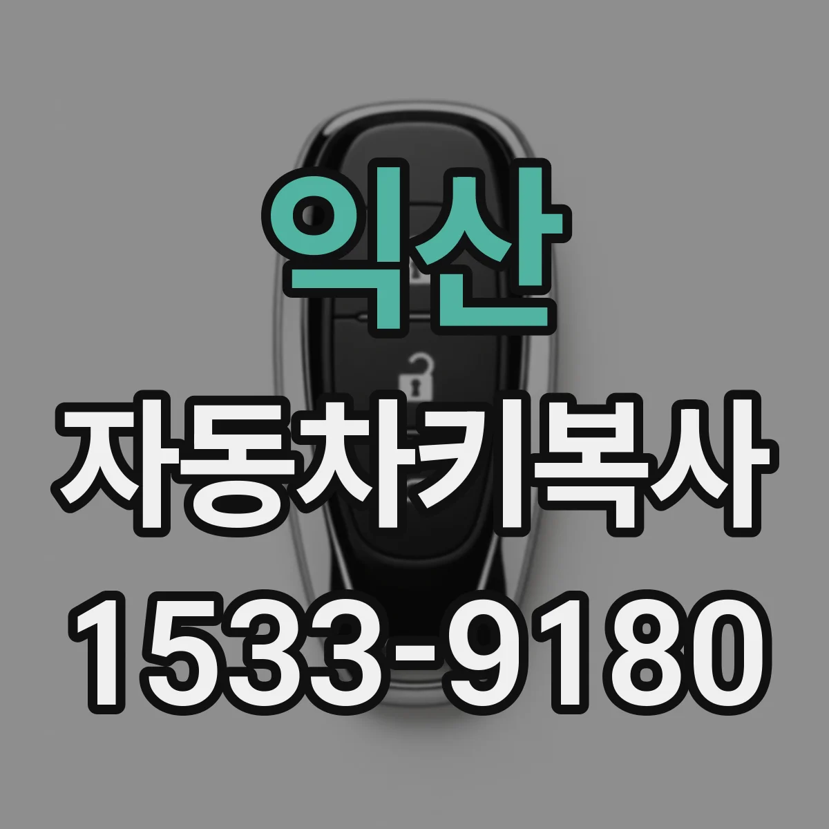 익산 자동차키복사