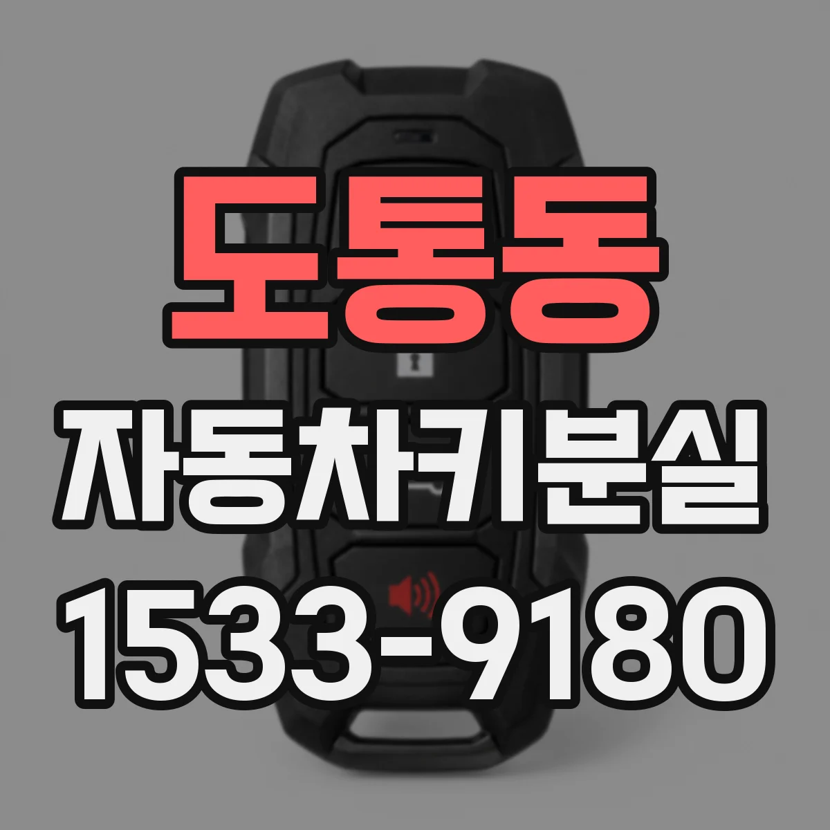 도통동 자동차키분실