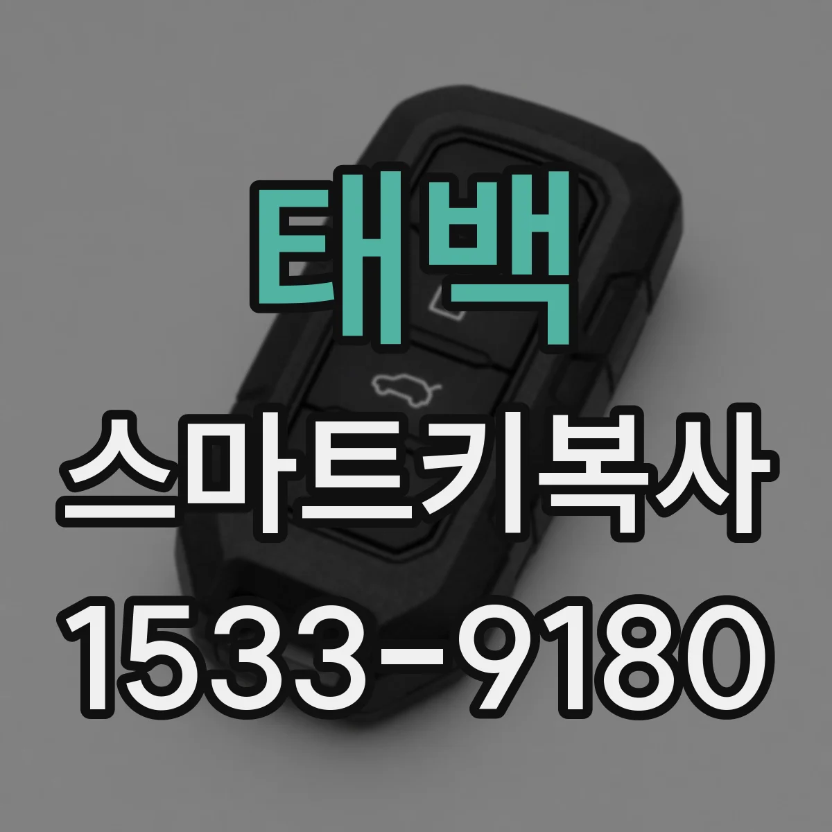 태백 스마트키복사